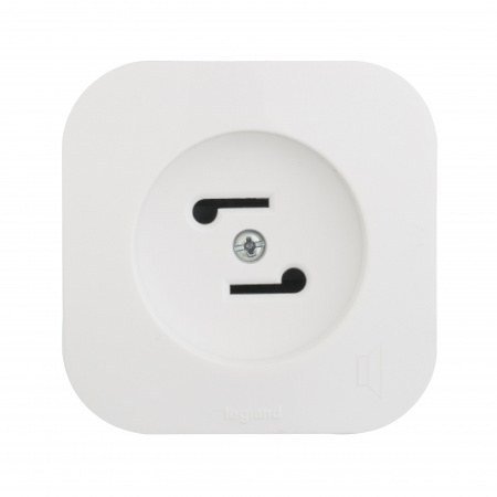 Legrand Quteo Бел Радио розетка