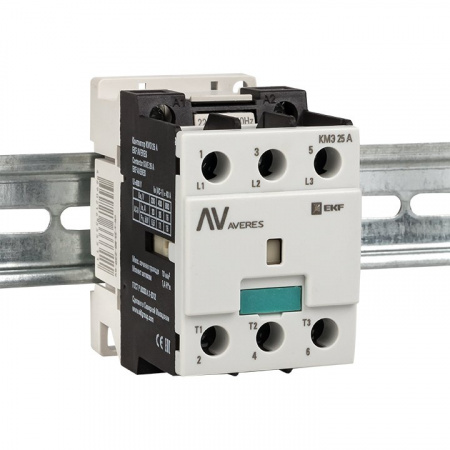 EKF Averes Контактор КМЭ 25А 400В АС