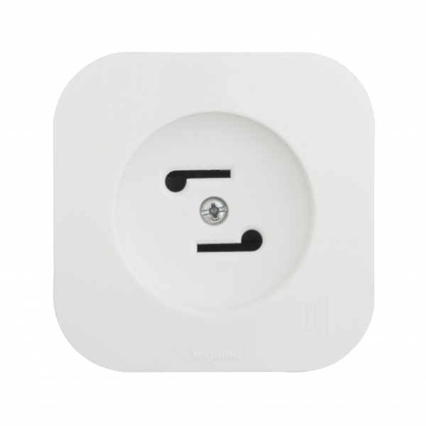 Legrand Quteo Бел Радио розетка