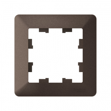 Systeme Electric AtlasDesign Air Мокко/дымчатый черный Рамка 1-ая