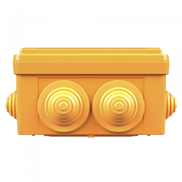 DKC Коробка пластиковая FS с кабельными вводами и клеммниками, IP55, 100х100х50 мм, 4р, 450V, 6A, 4 мм2