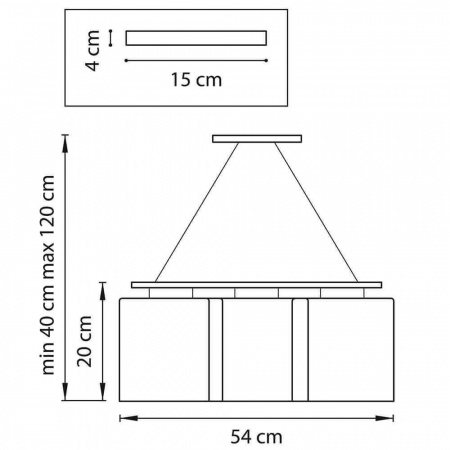 Подвесная люстра Lightstar Nubi Legno 802135