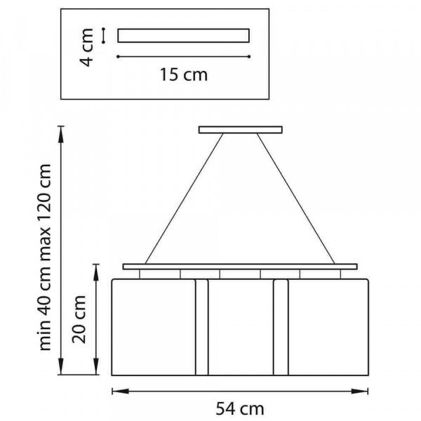 Подвесная люстра Lightstar Nubi Legno 802135