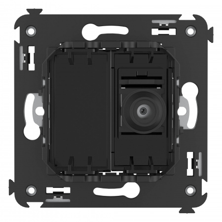 DKC Avanti Черный квадрат Розетка TV оконечная