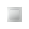 Systeme Electric Blanca внутр Алюминий Переключатель 1-клавишный IP44, 10A, 250В