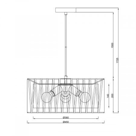 Подвесной светильник Escada 10181/3S