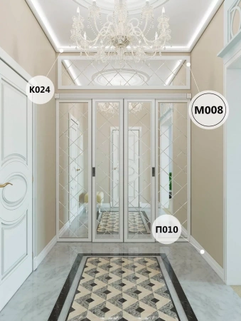 Молдинг MX008, 60х8, 2000мм, Экополимер/20