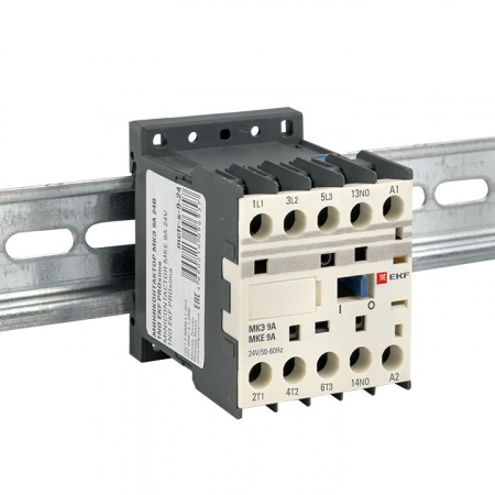 EKF PROxima Миниконтактор МКЭ 9А 24В 1NO