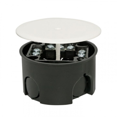 EKF PROxima Коробка распаячная КМТ-010-019 для подштукатурного монтажа с клеммником и крышкой (74х42)