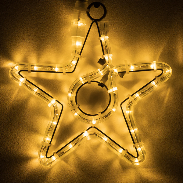 Arlight Фигура ARD-STAR-M4-200x220-36LED Warm (230V, 2.5W) (Ardecoled, IP65)