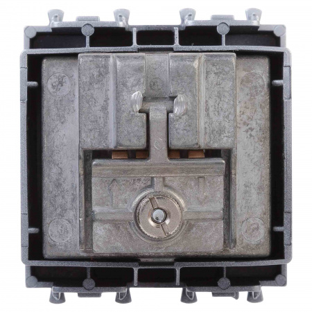 DKC Avanti Закаленная сталь Розетка TV-FM-SAT 2 модуля