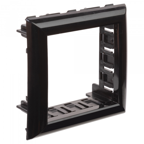 DKC Avanti Черный Рамка-суппорт для In-liner Front 2 модуля