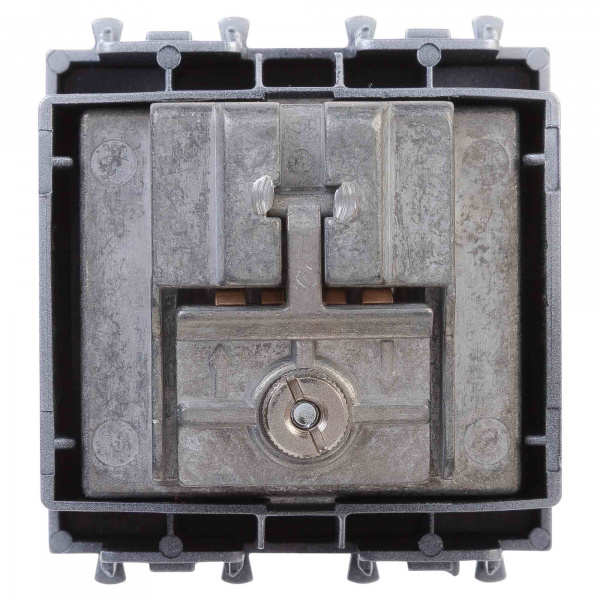 DKC Avanti Закаленная сталь Розетка TV-FM-SAT 2 модуля