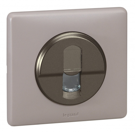 Legrand Celiane2 Перкаль фиолетовая Рамка 1-я (2 мод)