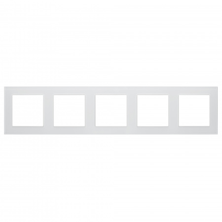 Arlight Рамка стеклянная FRM-GLARE-GS-5-WH (-)