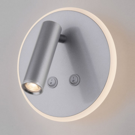 Настенный светодиодный светильник Tera LED MRL LED 1014 серебро Elektrostandard Tera a043969