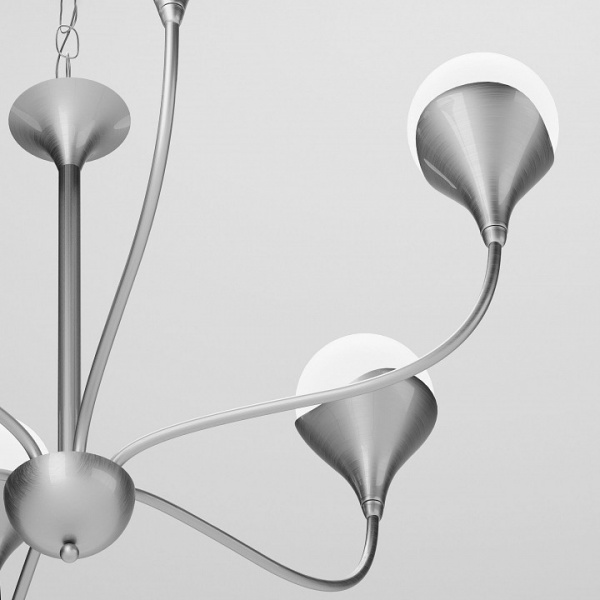 Подвесной светильник 60169/6 никель Eurosvet Calyx