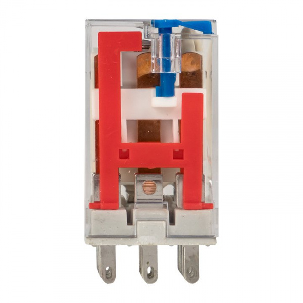 EKF Averes Реле промежуточное с кнопкой и механической индикацией RPAt 22/3 10A 24В DC