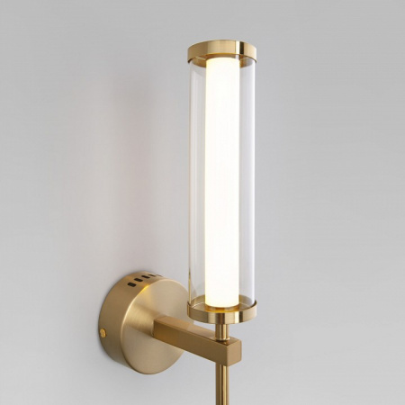 Настенный светодиодный светильник 50387 LED латунь Eurosvet Stark