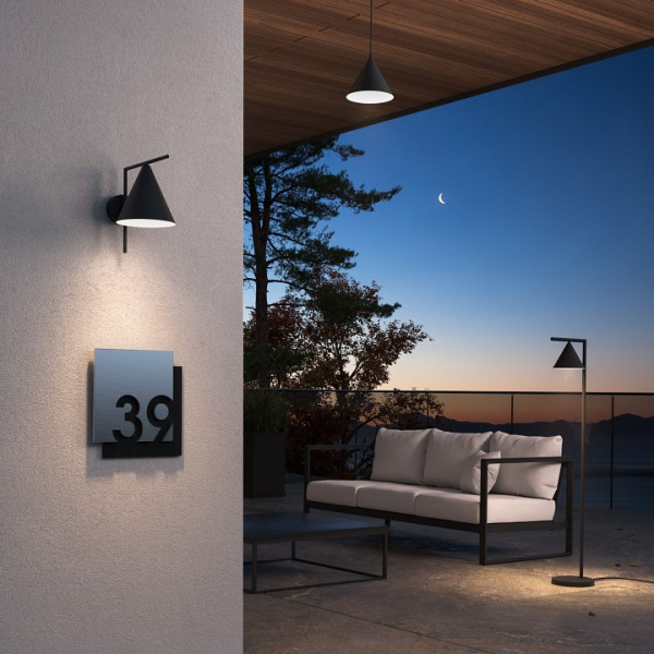 Светильник садово-парковый со светодиодами Bevel черный 35184/D черный Elektrostandard Bevel a068471 Светильник садово-парковый со светодиодами Bevel черный 35184/D черный Elektrostandard Bevel a068471