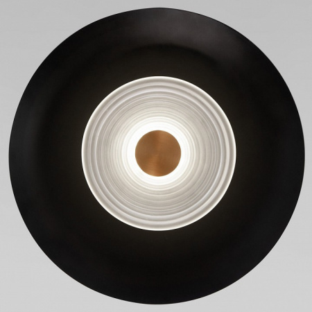 Подвесной светодиодный светильник в стиле лофт 90328/1 черный Eurosvet Kontur