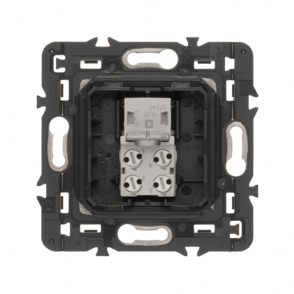 Legrand Celiane Беж Накладка ТЛФ 1-ой розетки