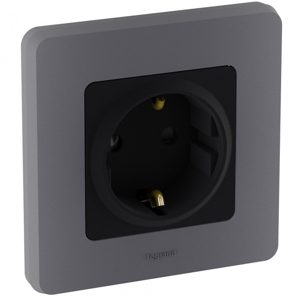 Legrand INSPIRIA Дымчатый Рамка - 1 пост