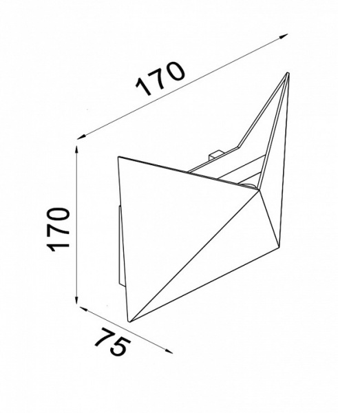Настенный светильник (бра) O802WL-L7W Maytoni Beekman