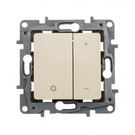 Legrand Etika Слоновая кость Светорегулятор нажимной, 400Вт