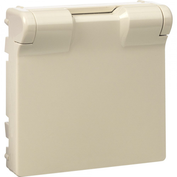 Legrand Valena LIFE Сл.кость Накладка розетки с/з с крышкой