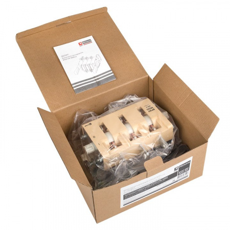 EKF PROxima Выключатель-разъединитель 32У-37A31240-R 400А, 1 направ. с д/г камерами, с передней смещённой рукояткой MAXima