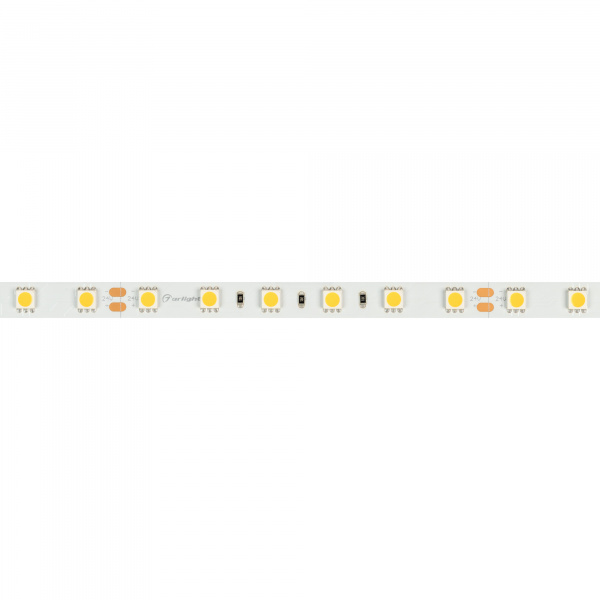 Лента RT-B60-10mm 24V Warm3000 (14.4 W/m, IP20, 5m) (Arlight, Открытый)