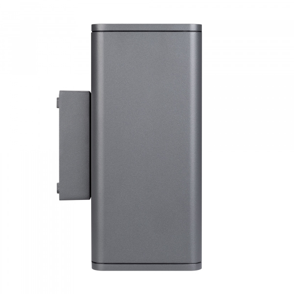 Светильник LGD-EVO-WALL-TWIN-S100x100-2x12W Warm3000 (GR, 44 deg, 230V) (Arlight, IP54 Металл, 3 года)
