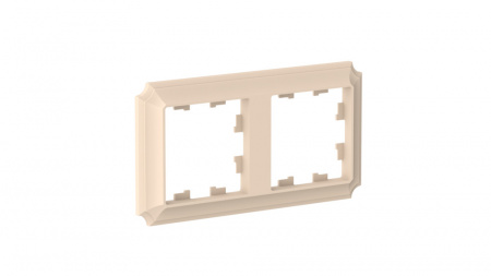 Systeme Electric AtlasDesign Antique Песочный Рамка 2-ая, универсальная