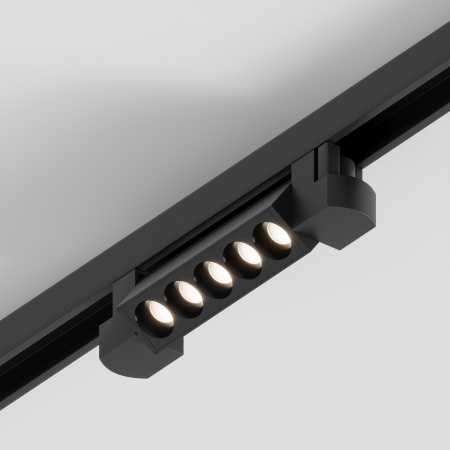 Трековый линейный светильник направленного света Skylite HSBL_0025 Однофазный, 213мм-3000К, чёрный