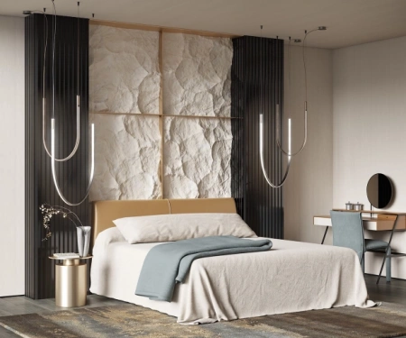 Комплект акуст.панелей, черный войлок, 600х300х19мм, рейки ЭКОПОЛИМЕР, черное зеркало/2шт