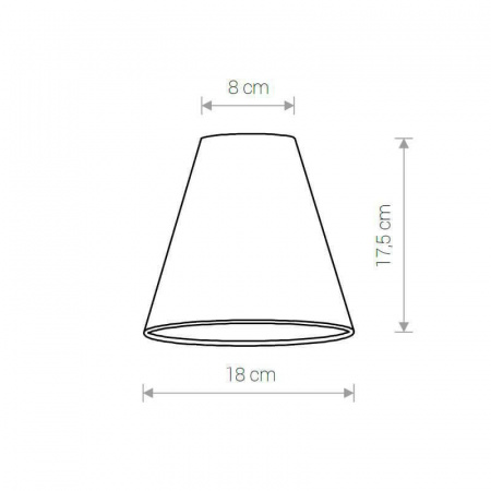 Абажур Nowodvorski Cameleon Cone S 8505