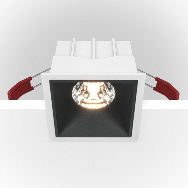 Встраиваемый светильник Downlight DL043-01-15W3K-SQ-WB Maytoni Alfa