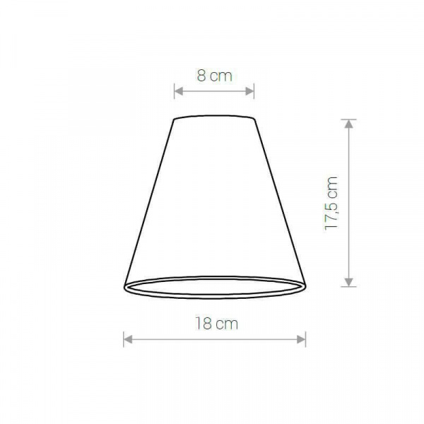 Абажур Nowodvorski Cameleon Cone S 8501