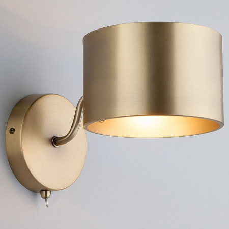 Бра в стиле лофт 293/1 античная бронза Eurosvet Pallada