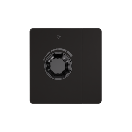 Systeme Electric Systeme Infinity Полярная ночь Светорегулятор TRIAC c выключателем 300Вт