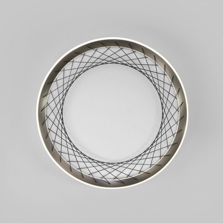 Потолочный светодиодный светильник 40023/1 LED серый Eurosvet Parafe