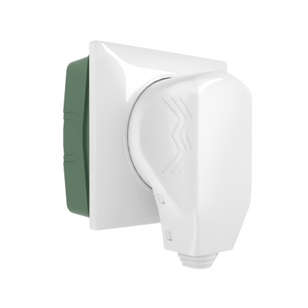 Силовая розетка с вилкой 32А 250В (белый) W1189201