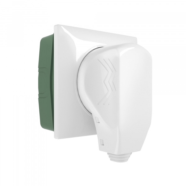 Силовая розетка с вилкой 32А 250В (белый) W1189201