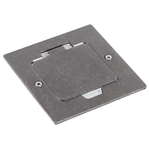 Donel Лючок Surface 2 мод. (1 мод. 45х45 мм.), оцинкованная сталь, IP44, (с уст. набором), DFB2MRNFA