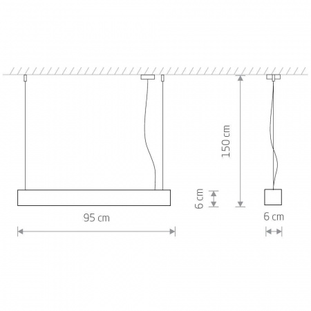 Подвесной светильник Nowodvorski Soft Led 90x6 7547