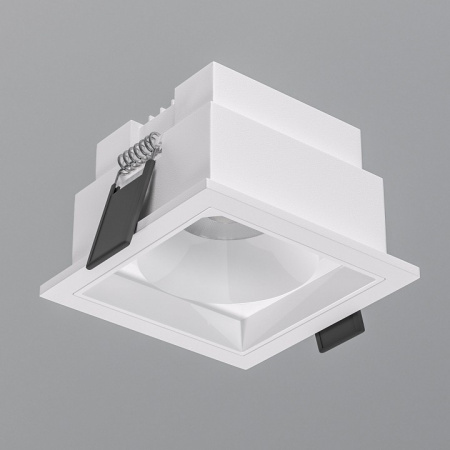 Встраиваемый светодиодный светильник 10W 4000K белый 25085/LED Elektrostandard Quadro a063676