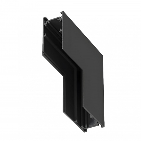 Коннектор внутренний угловой ElDeko HSBL_0054_1 для накладного шинопровода, чёрный