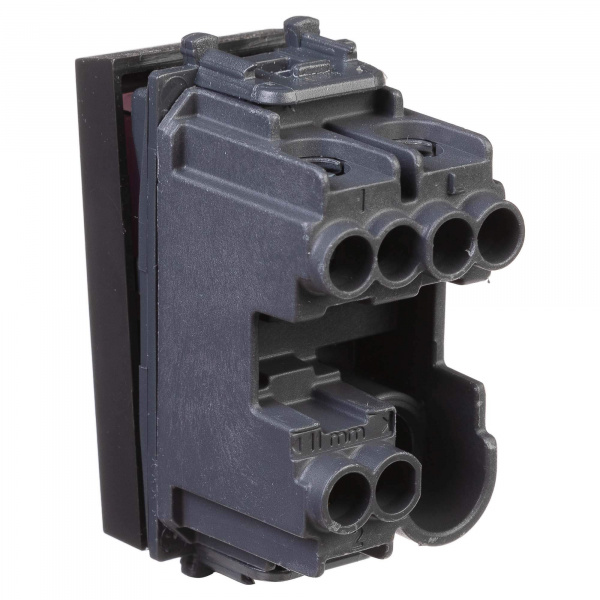 DKC Avanti Черный матовый Переключатель 1 модуль