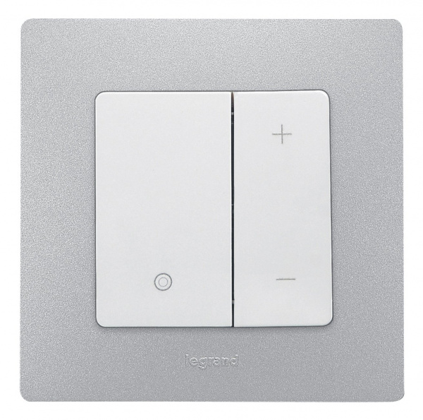Legrand Etika Белый Светорегулятор нажимной, 400Вт